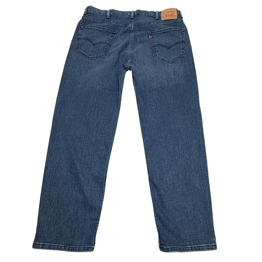 Levis 550 Relaxed Fit Jeans Mens 38x30 Blue Medium Wash Tapered‎ 00550-0064 Dad